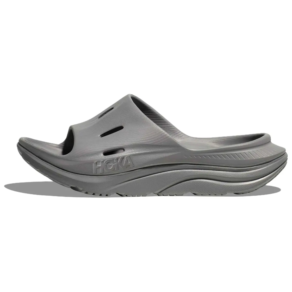 HOKA ONE ONE Ora Recovery Slide 3 Slide Slippers Unisex Gray