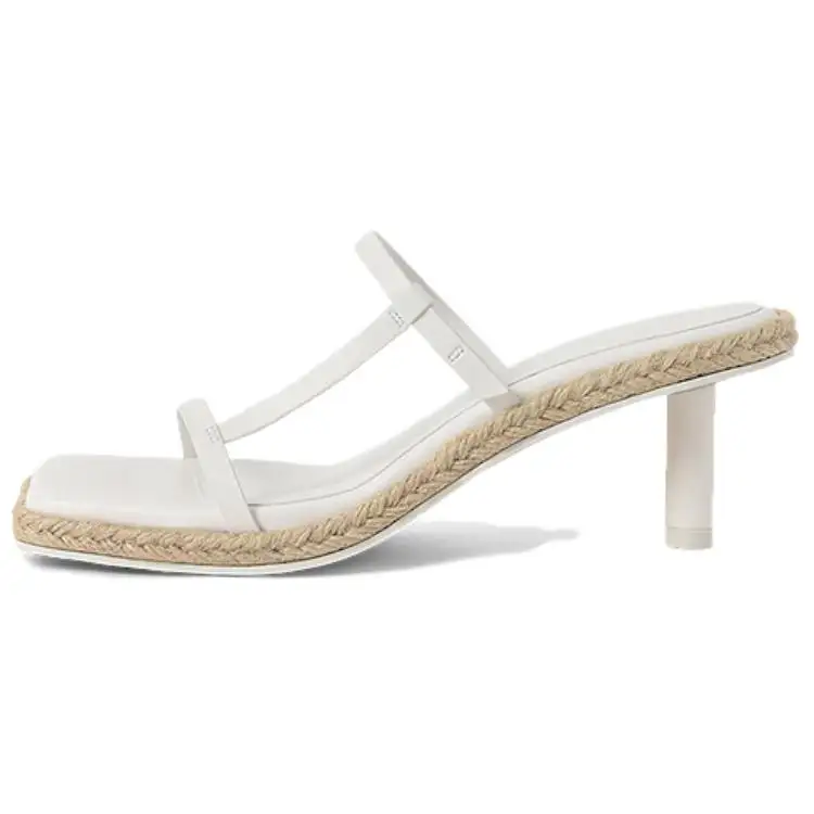 CHARLES&KEITH Composite Sole Slide Slippers Women's White