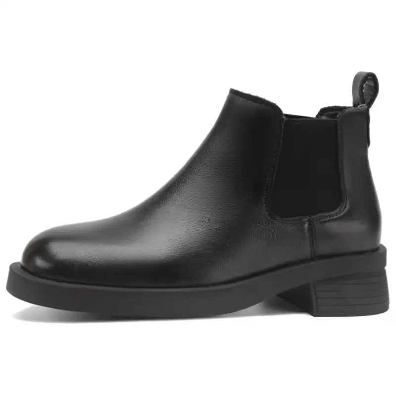 D FUSE SCANDINAVIA Cow Leather Chelsea Boots 4.5cm Women's