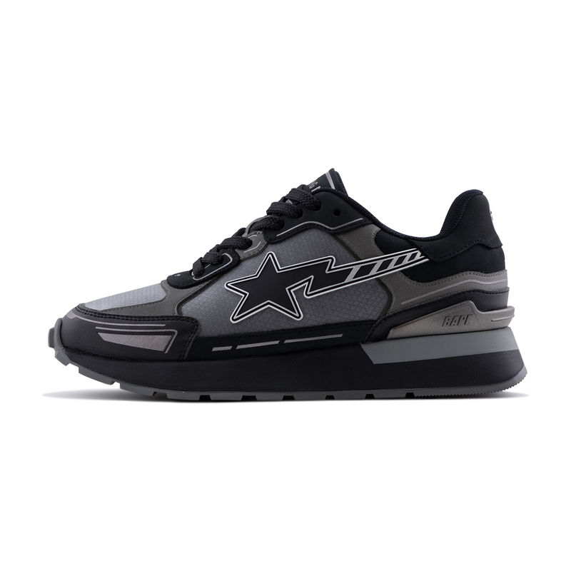 Мужские кеды A BATHING APE BAPE STA CROSS (серые)