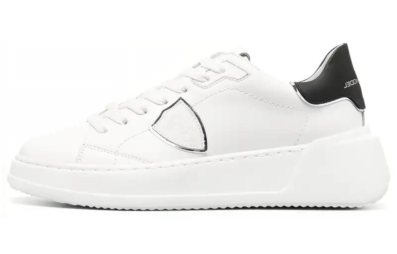 PHILIPPE MODEL Paris Logo-patch Leather Sneakers