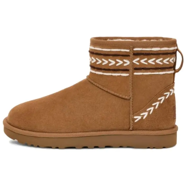 UGG CLASSIC MINI Ritza Snow Boots Women's Brown