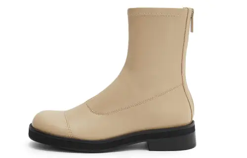 CHARLES&KEITH Ankle Boots Women's Sand