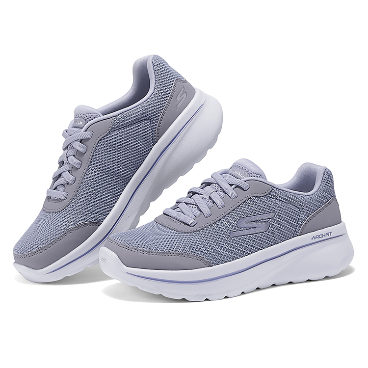 Skechers ArchFit Textile, Synthetic Leather Low top Casual Shoes Women’s Pale Dogwood