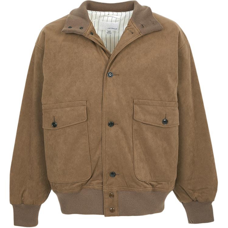 Мужская куртка nanamica Men's Crew Jacket (бежевая)