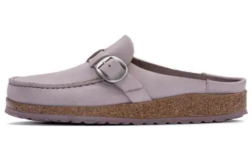 Birkenstock Buckley Nubuk Leather Narrow Fit 'Yomo Lilac' Women's