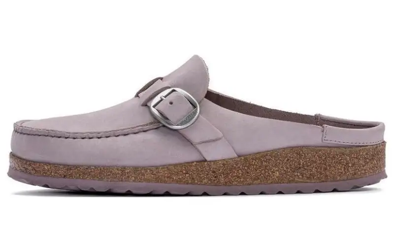 Birkenstock Buckley Nubuk Leather Narrow Fit 'Yomo Lilac' Women's