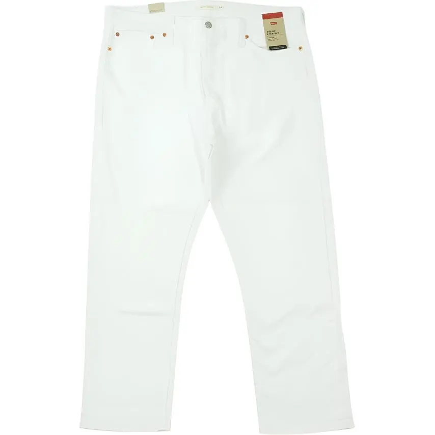 Levi's Jeans Unisex White Moderate Straight Fit Pants