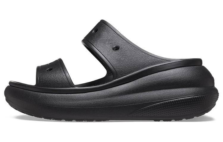 Шлепанцы Crocs Classic Crush (черные)