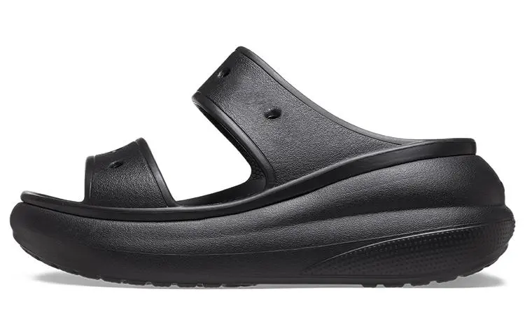 Crocs Quiet Slide Slippers Unisex Black