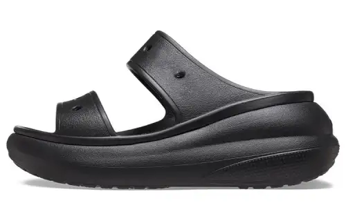 Crocs Quiet Slide Slippers Unisex Black