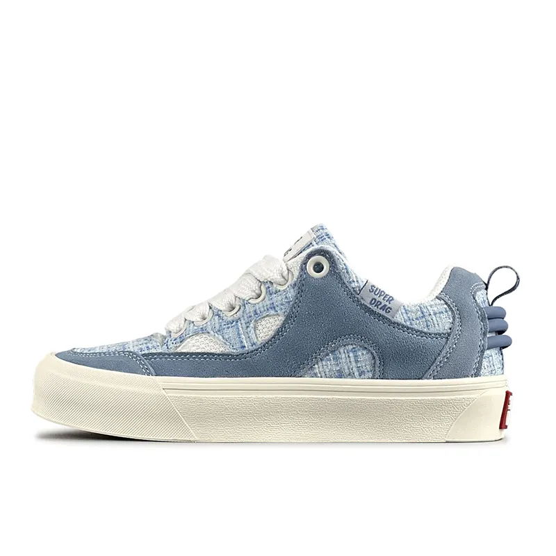 LuzaoT SUPER DRAG Slip Resistant Abrasion Resistant Slip Resistant Abrasion Resistant Low top Skateboard Shoes Unisex