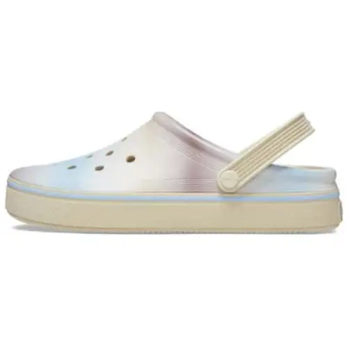 Crocs Off Court Plastic Clogs Unisex Bone