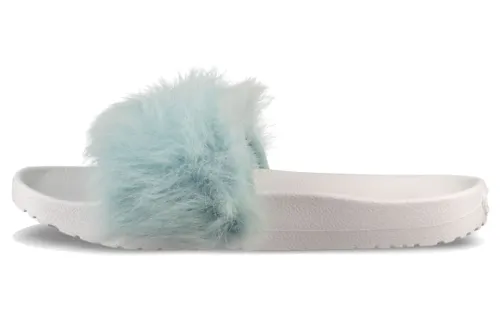 UGG Royale Rubber Sole Slide Slippers Women's Aqua Colorful Blue