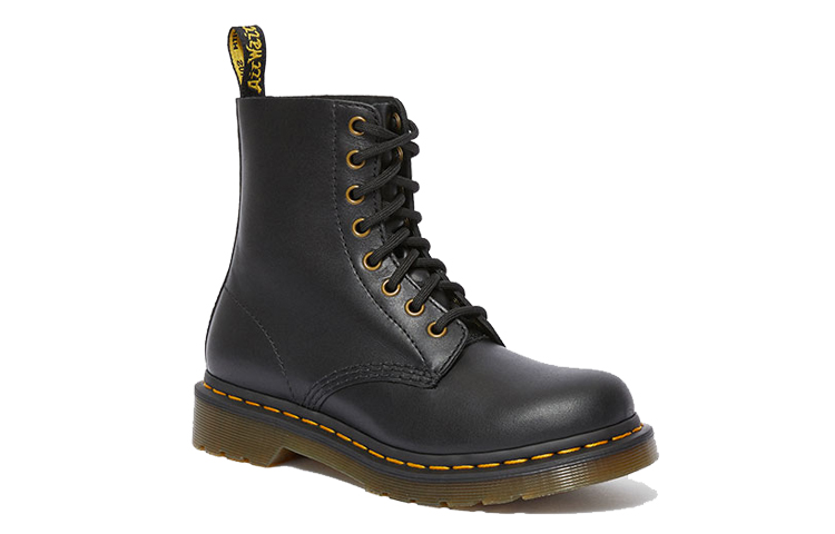 Dr. Martens 1460 Pascal Wanama 8 Combat Boots Black Unisex Women's