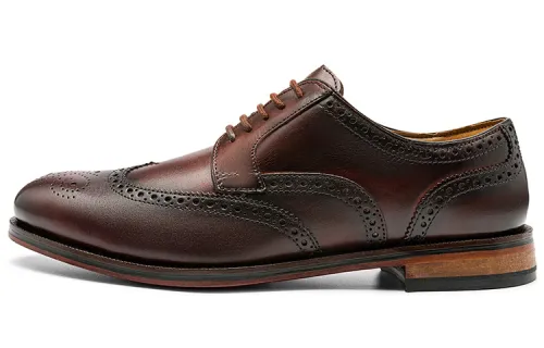 Clarks Craft Collection Dress Shoes Men's Low Top Dark Umber