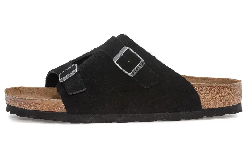 Birkenstock Zürich Double Buckled Slip-On Sandals