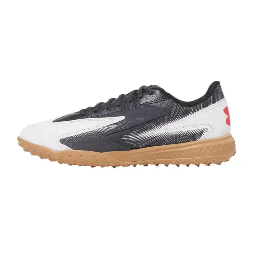 Under Armour UA Shadow Synthetic Leather Soccer Shoes Unisex Black White