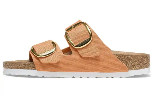 Birkenstock Arizona Big Buckle Slide Slippers Women's Orange Regular