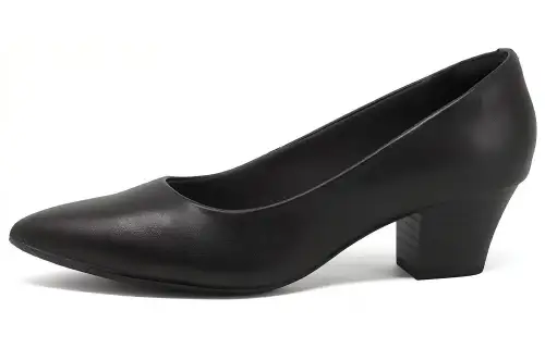 Clarks Chunky Heel High Heels Women's Black