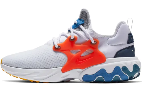 Nike React Presto White Habanero Red Obsidian