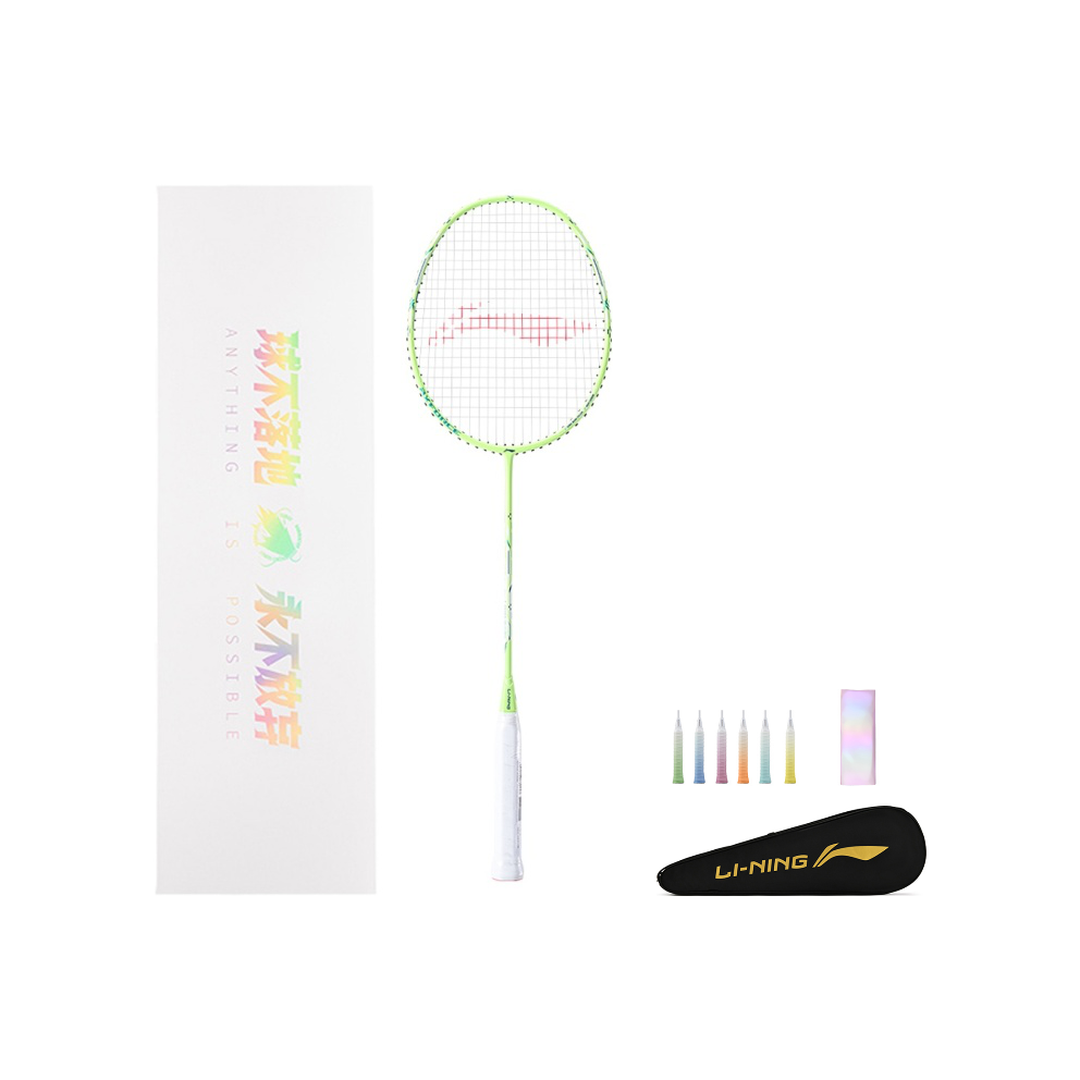 Li Ning Thunder Mini Cannon Badminton Rackets Offensive Type Heavy Head, Stiff Shaft Entry level 675mm Unisex