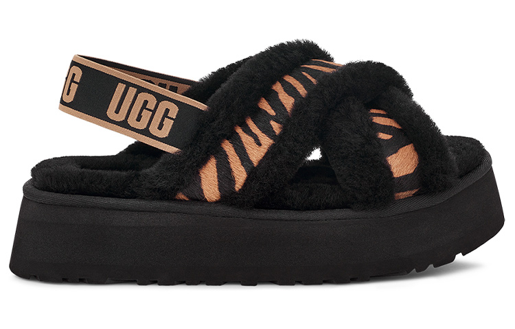 UGG Disco Cross Slide Tiger Print Women's