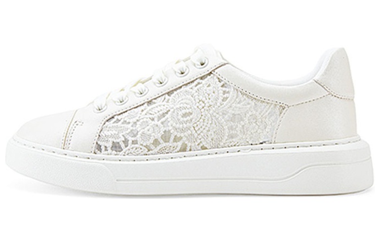 D FUSE SCANDINAVIA Skateboard Shoes Women's Low Top White