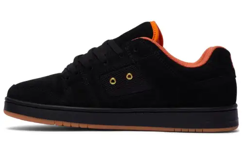 DC Shoes Slip Resistant Cushioning Mid top Skateboard Shoes Men's Black