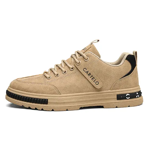 CARTELO Microfiber Leather Low top Casual Shoes Men's