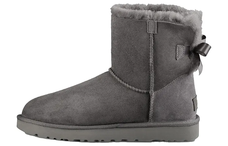 UGG Mini Bailey Bow Ii Boot Grey Women's