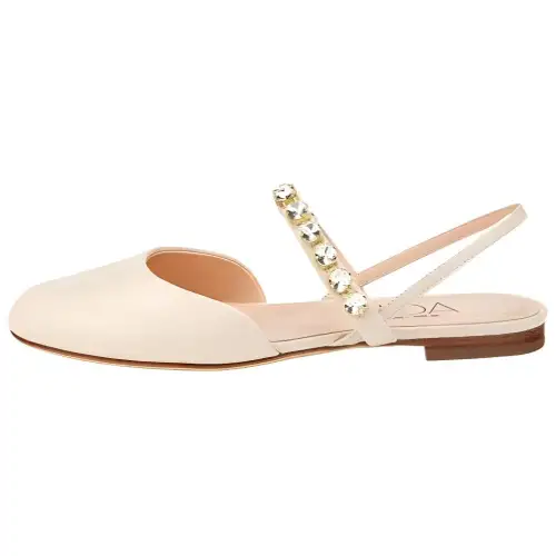 AGL Leather Casual Shoes Women's Cream