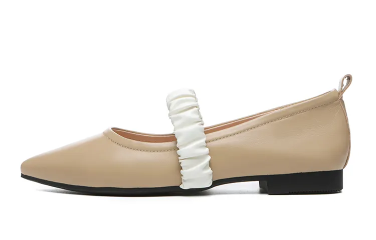 EVERAU Women's Casual Shoes Women's Low Top Beige