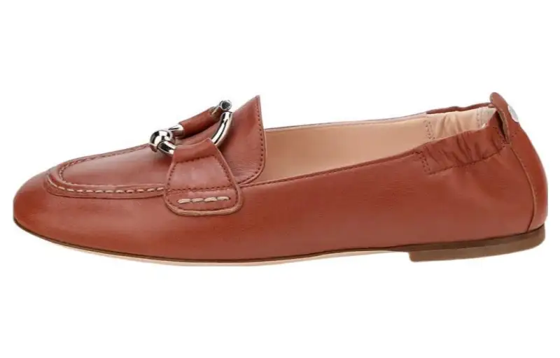 AGL Loafers Women's Red Brown