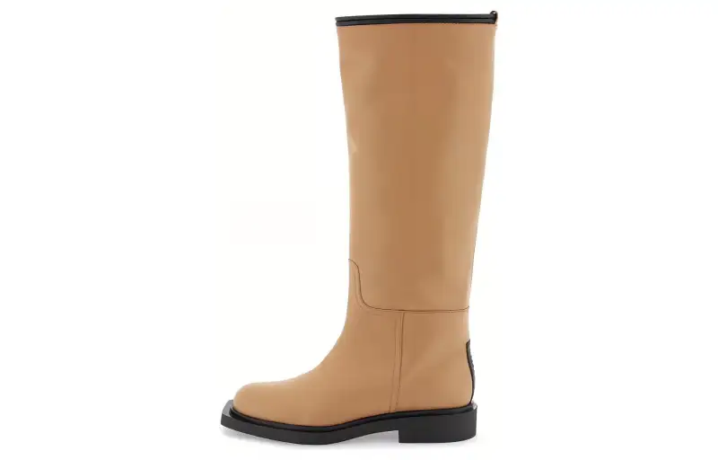 3Juin Round-toe Leather Boots