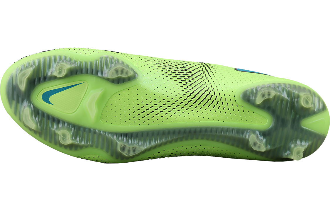 Мужские футбольные бутсы Nike Phantom GT Elite (кислотно-зеленые) — фото 5