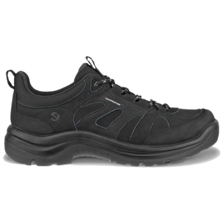 Ecco Leather Fashion Trend Low top Outdoor Shoes Women’s Black