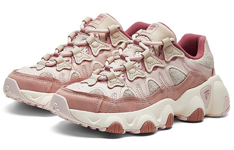 Женские кроссовки Fila Fusion Jagger (розовые) — фото 3