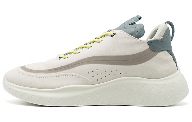 Ecco Yue Dong Leather Low top Chunky Sneakers Men's White