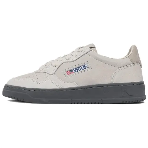 AUTRY Medalist Pigskin Cushioning Slip Resistant Low top Skateboard Shoes Men's Gray