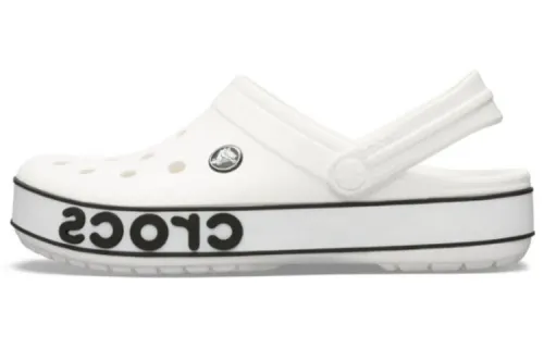 Crocs Crocband Bold Logo Clog White Sandals