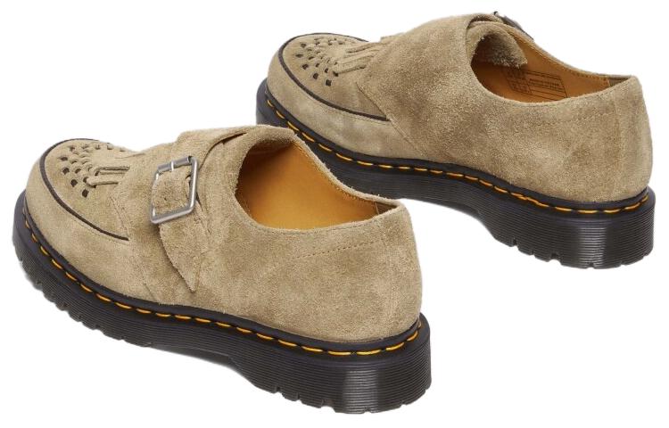 Ramsey Dr.Martens Suede Kiltie Buckle Creepers 'Savannah Tan'