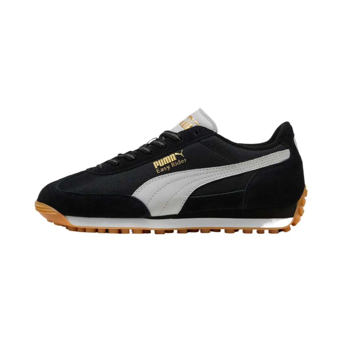 PUMA Comfortable Cushioning Breathable Cushioning Breathable Low top Casual Shoes Unisex Black
