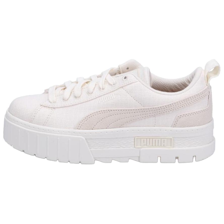 PUMA Mayze Abrasion Resistant Low top Casual Shoes Women's Beige