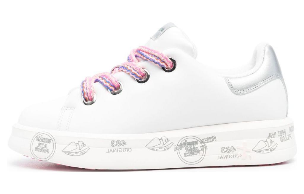 PREMIATA Belle Calfskin Low top Skateboard Shoes Women's White