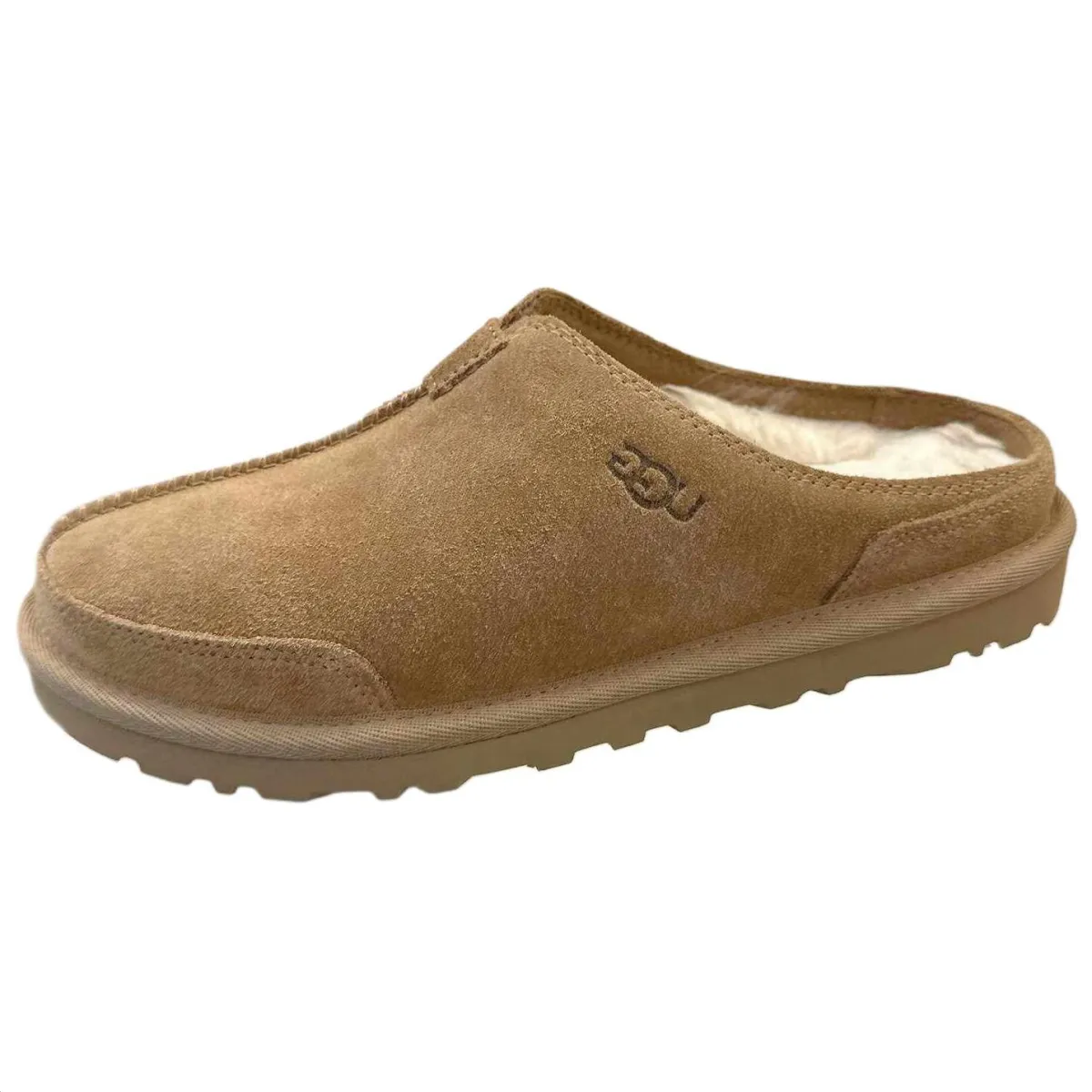 UGG Fashion Comfortable Fleece Lined Closed Toe Slippers Women's Brown