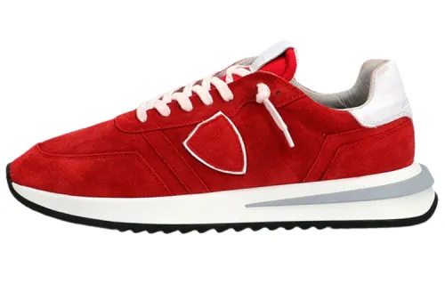 PHILIPPE MODEL Tropez Casual Shoes Men's Low Top Red