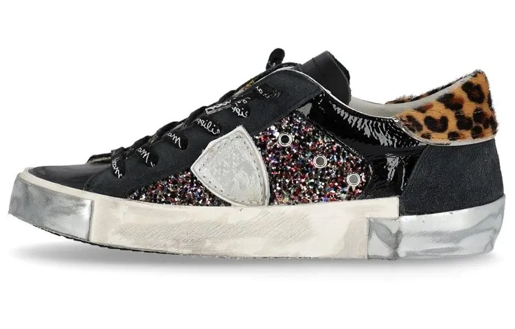 PHILIPPE MODEL Stylish Skateboarding Shoes Women's Black