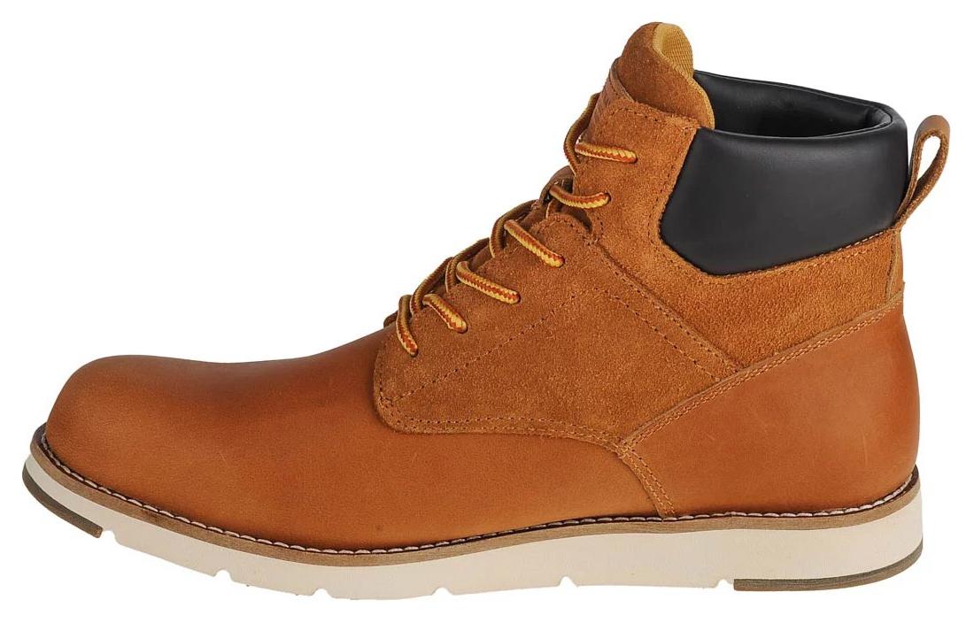Levis Thermal Waterproof Abrasion Resistant Cushioning Short Outdoor Boots Men's Dark Brown