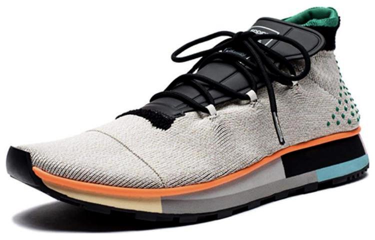Кроссовки alexander wang x adidas originals Run Mid (светло-серые) — фото 3